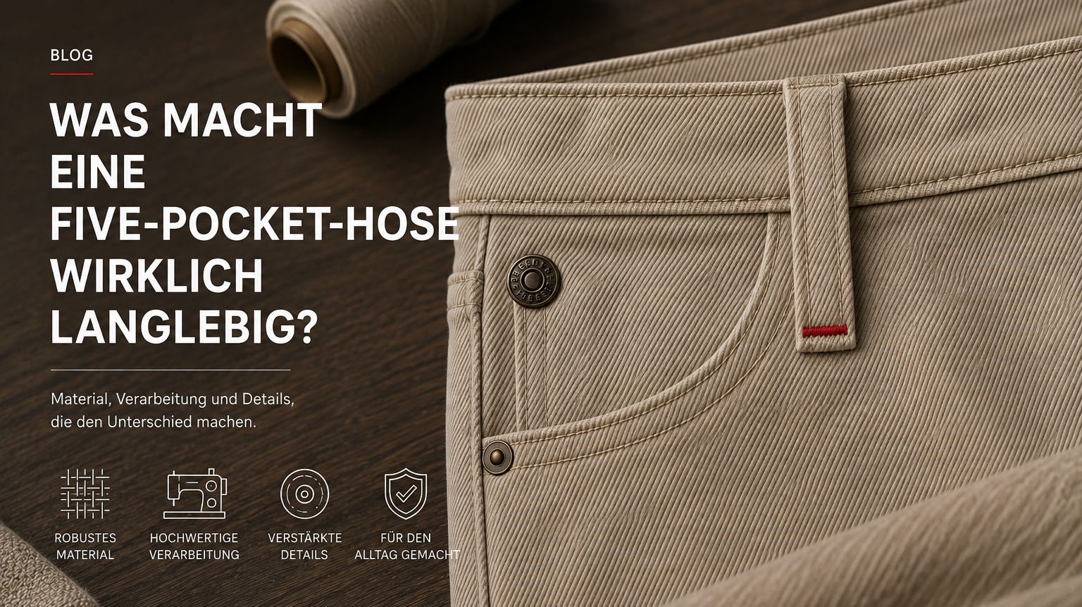 Was macht eine Five-Pocket-Hose wirklich langlebig?