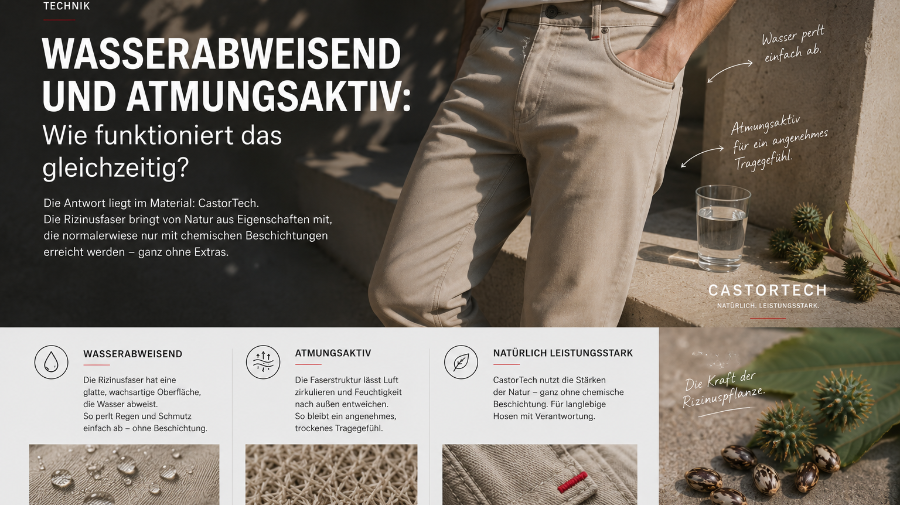 Wasserabweisend und atmungsaktiv: Wie beides gleichzeitig funktioniert