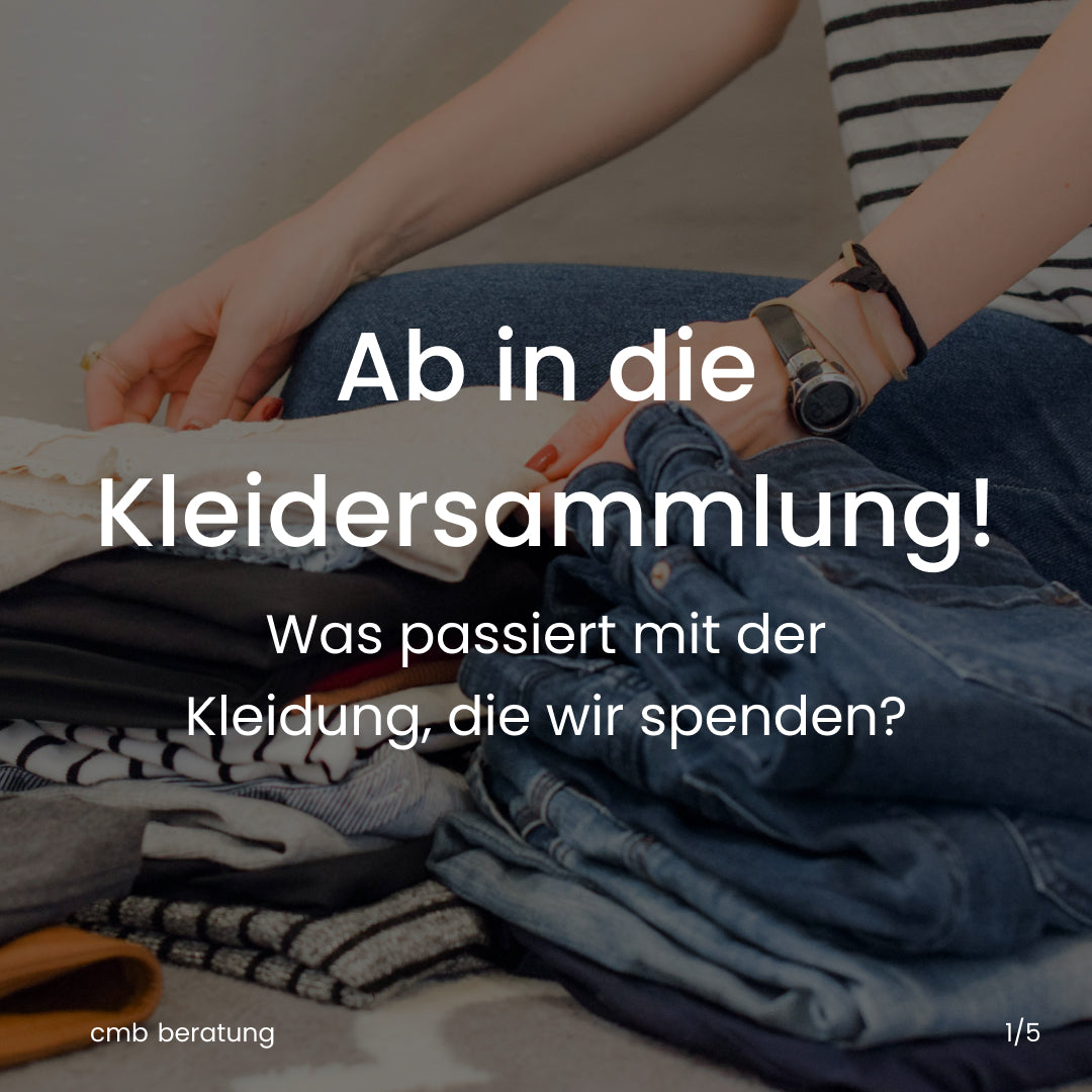 Was passiert mit unserer gespendeten Kleidung?