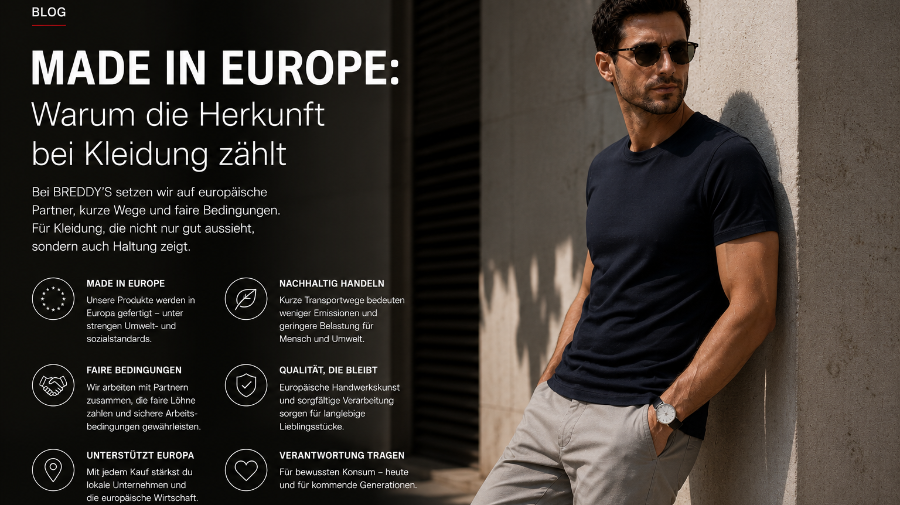 Made in Europe: Warum die Herkunft bei Kleidung zählt