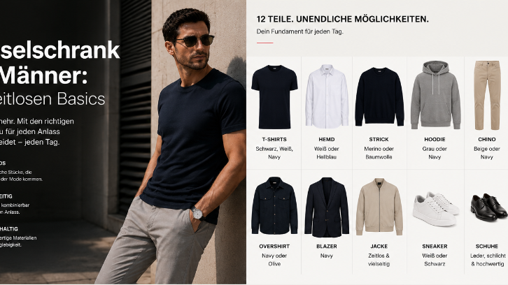 Capsule Wardrobe für Männer
