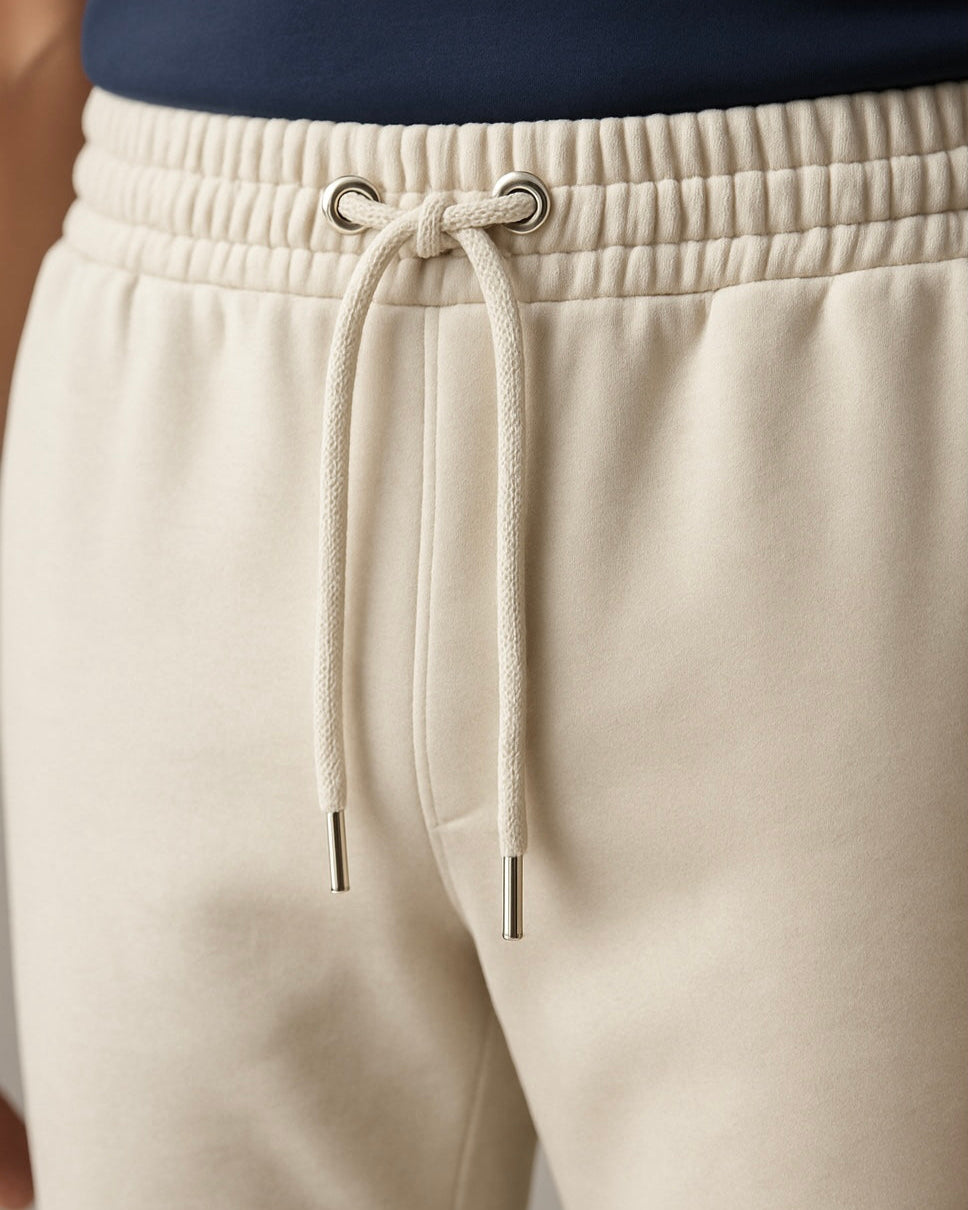 Detailaufnahme vom Bund der BREDDY’S RELAXED SWEATPANTS aus TENCEL™