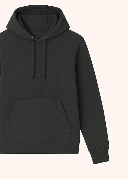 Hoodie aus TENCEL™ – klarer Schnitt für bewusste Männer