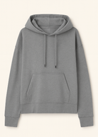 BREDDY’S Hoodie in Steel Grey aus TENCEL™ – nachhaltiger, weicher Kapuzenpullover aus Europa.