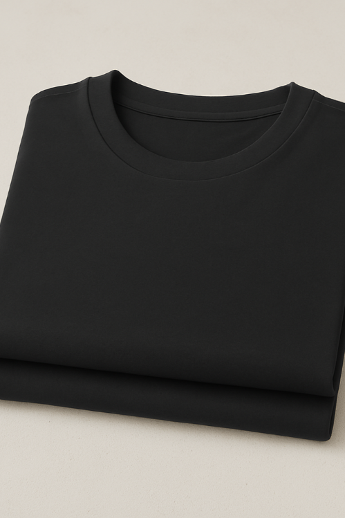 BREDDY’S TENCEL™ T-Shirt in Schwarz im Doppelpack – nachhaltiges Basic für Männer und Frauen