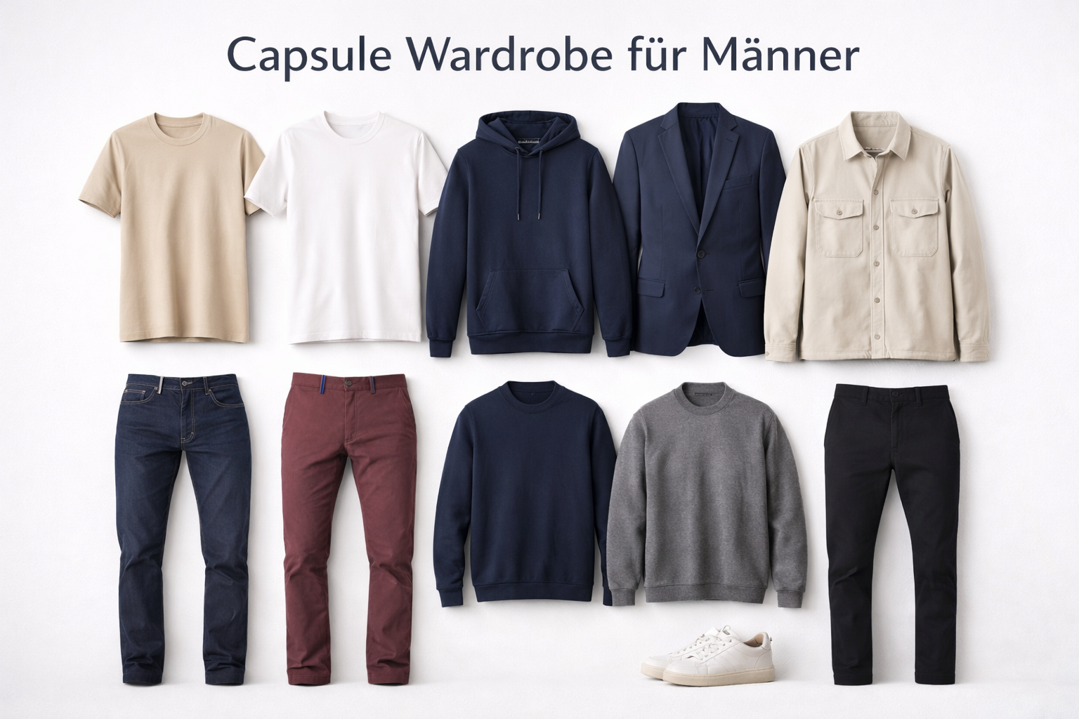 Capsule Wardrobe für Männer: 7 Teile, die wirklich reichen