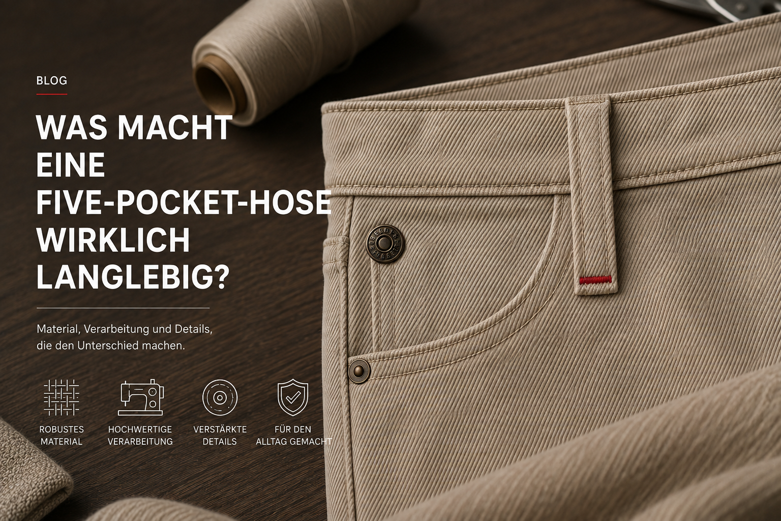Was macht eine Five-Pocket-Hose wirklich langlebig?