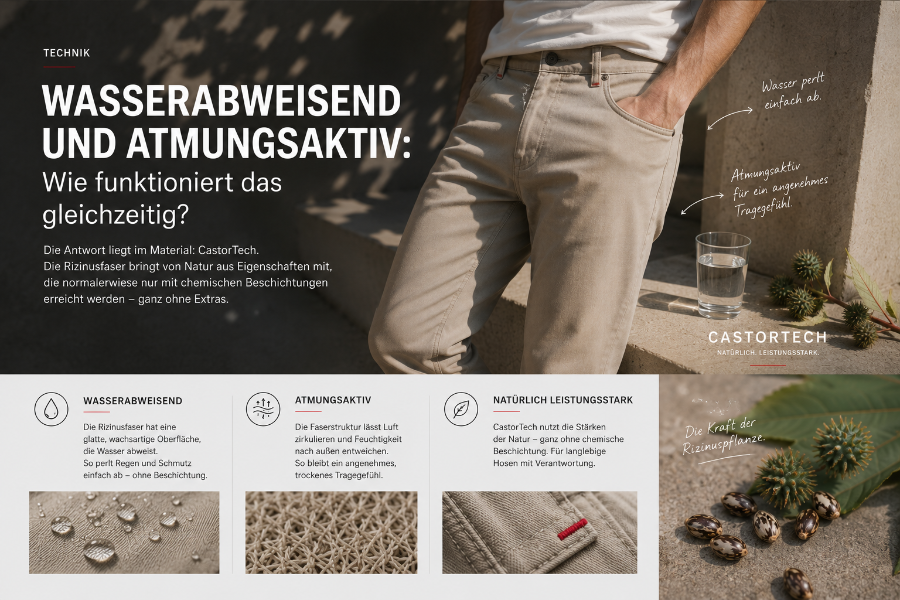 Wasserabweisend und atmungsaktiv: Wie beides gleichzeitig funktioniert