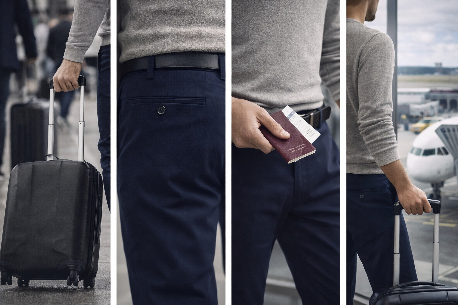 BREDDY’S Reisehose: Ultraleichtes Packmaß und schnelltrocknendes Material für minimalistisches Reisen.