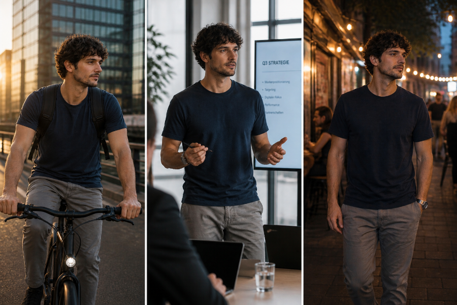BREDDY’S Performance Pants für den Job: Bequemer 2-Way-Stretch für maximalen Komfort an langen Schreibtisch-Tagen.