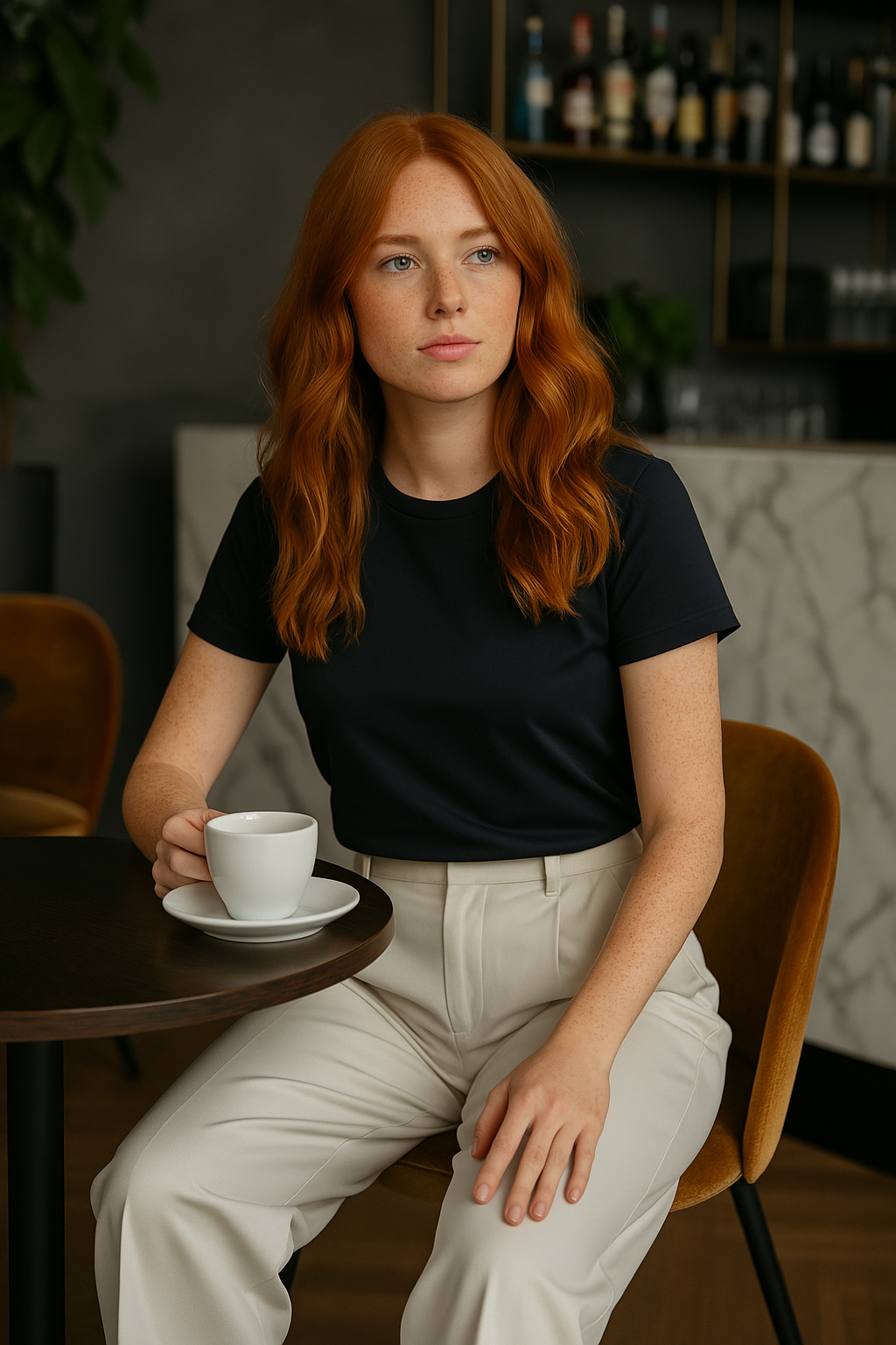 T-Shirt nightsky Damen 