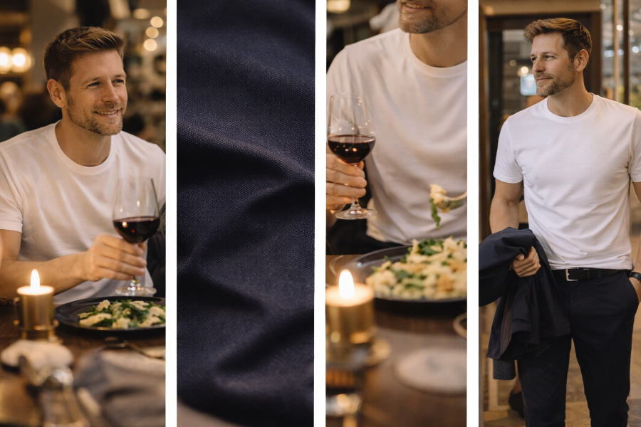 BREDDY’S After-Work Performance: Stilvoller Look und maximaler Komfort für den wohlverdienten Feierabend.