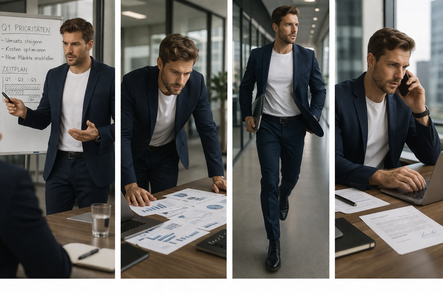 BREDDY’S Job-Pants: Formstabile Passform, die auch nach stundenlangem Sitzen im Büro keine Falten wirft.