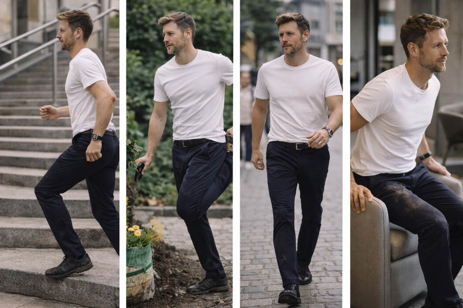 BREDDY’S CastorTech Innovation: Die Hose, die man nach der Arbeit nicht sofort gegen eine Jogginghose tauschen will.