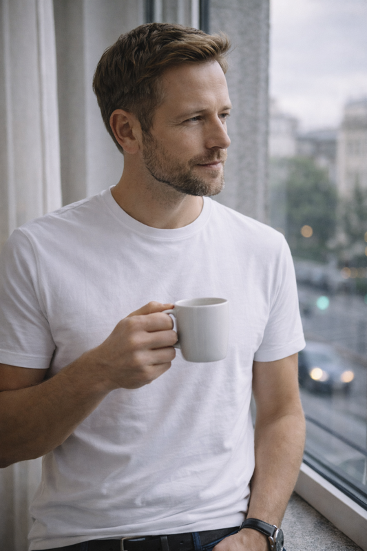 Vollendete Bewegungsfreiheit: Die ergonomische Passform der BREDDY’S Performance Pants.